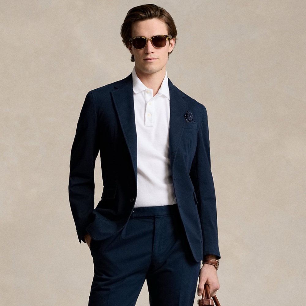 Ralph Lauren navy chino blazer
